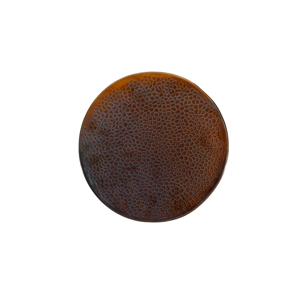 Plato Trinche Rustic Copper 28cm - Ranieri