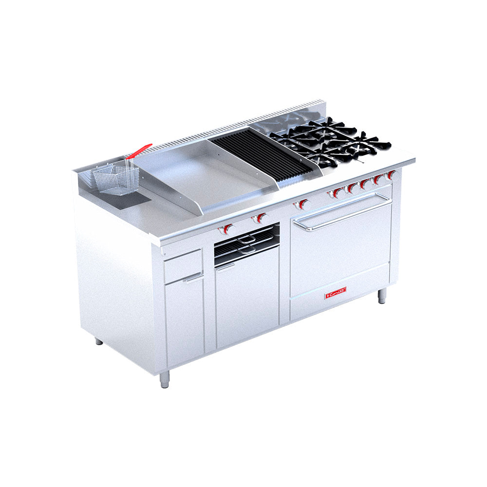 Estufa Multiple Master Premium 4 Quemadores - Coriat