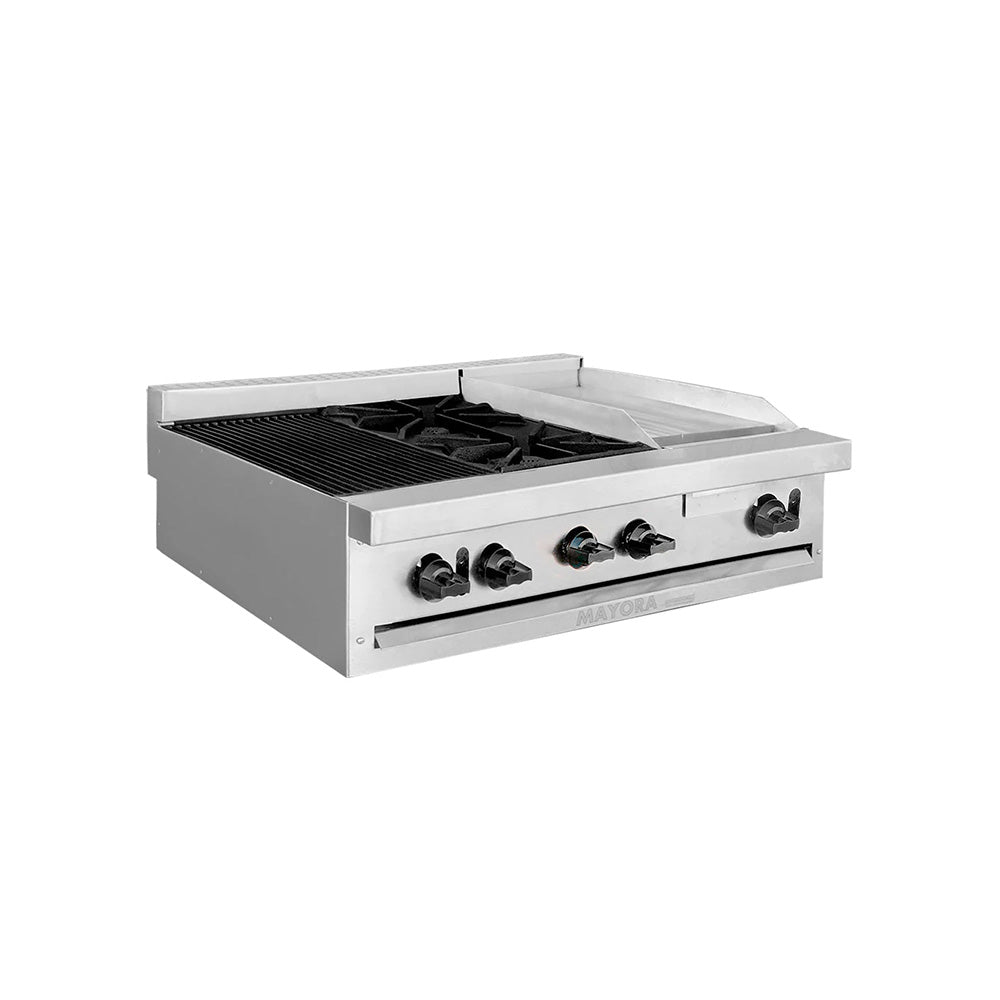 Estufa Modular Quemador Asador y Plancha - International