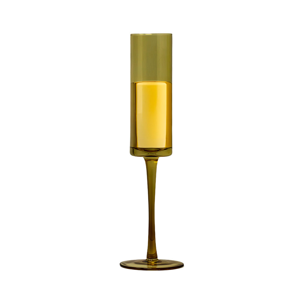 Copa Tipo Flauta Rioja Cristal 150ml Ocre