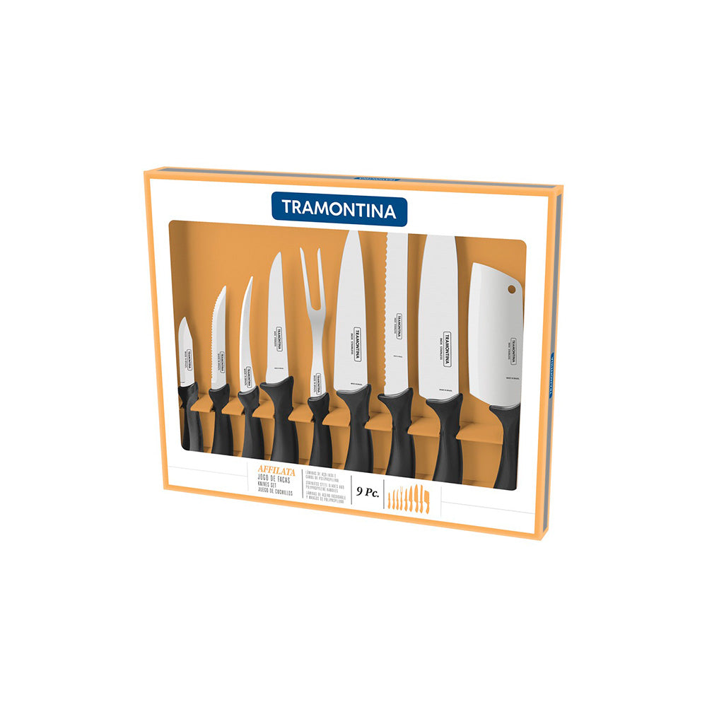 Juego de Cuchillos Affilata - 9 piezas - Tramontina