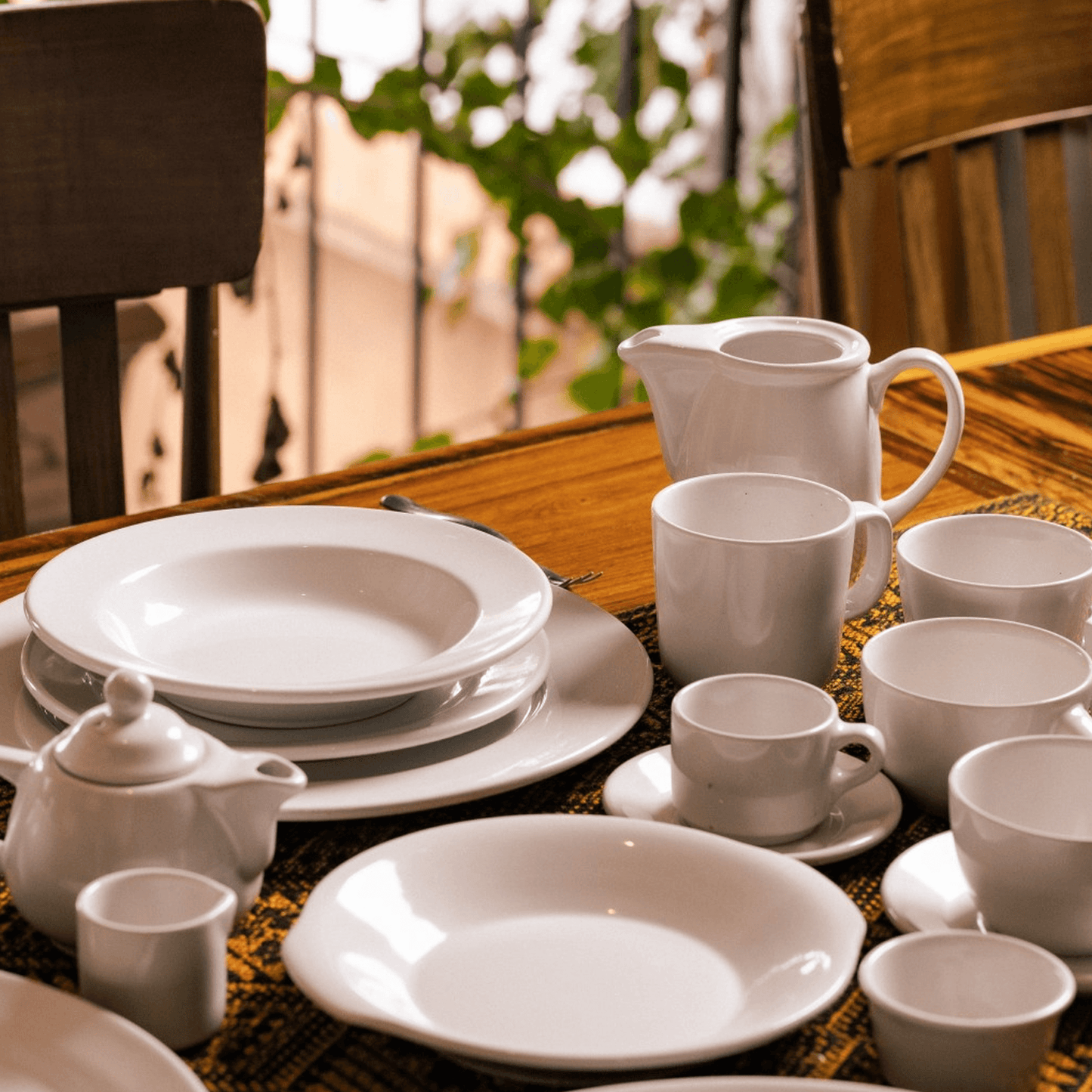 Plato Moka Blanco Glacial 12cm