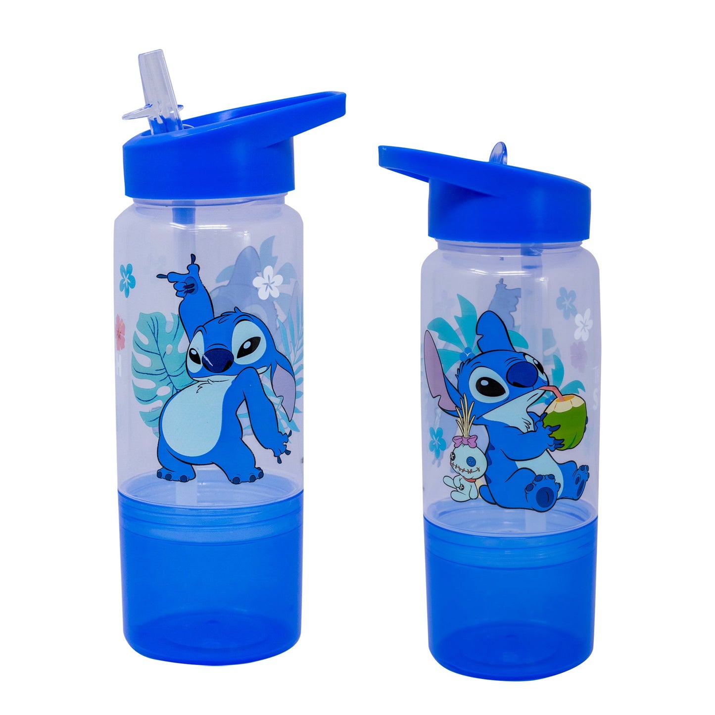 Botella de Stitch con contenedor 2 en 1 - 400 ml