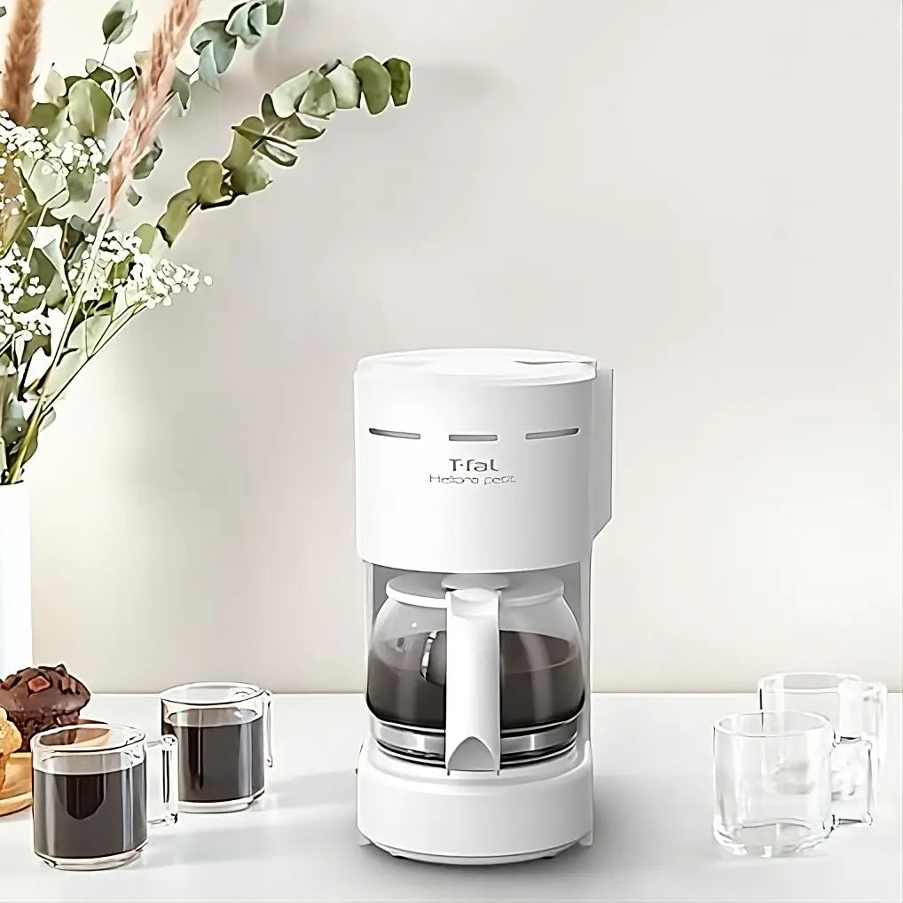 Cafetera de Goteo 6 Tazas Heliora Petit Color Blanco - Tefal
