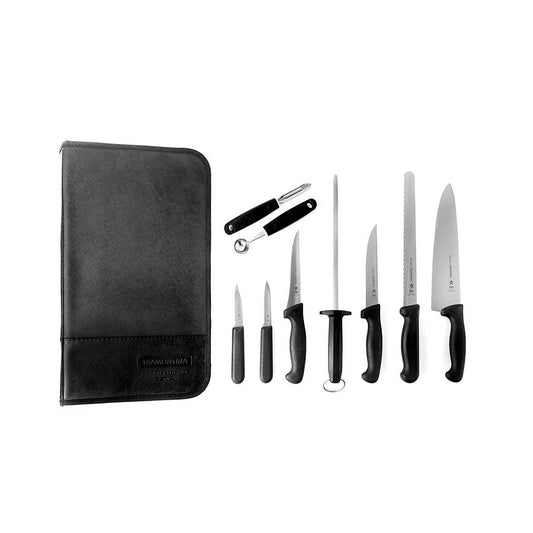Juego de Cuchillos Estuche Profesional Negro - 10 piezas - Tramontina