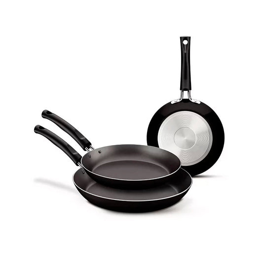 Sartenes Chelsea Negro - 3 piezas - Tramontina