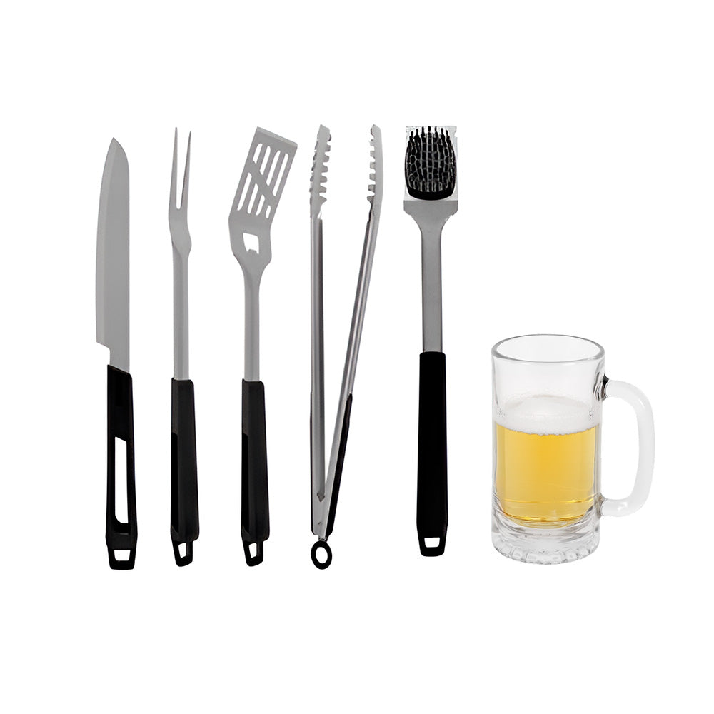 Juego para Asado Churrasco + Tarro - 6 piezas - Tramontina