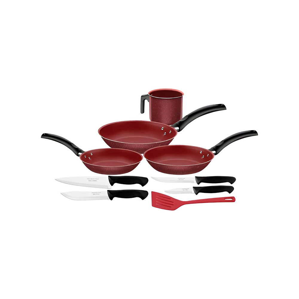Batería de Cocina Aluminio Turim - 9 piezas - Tramontina