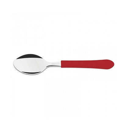 Cuchara de Postre Leme 16cm Rojo- Tramontina