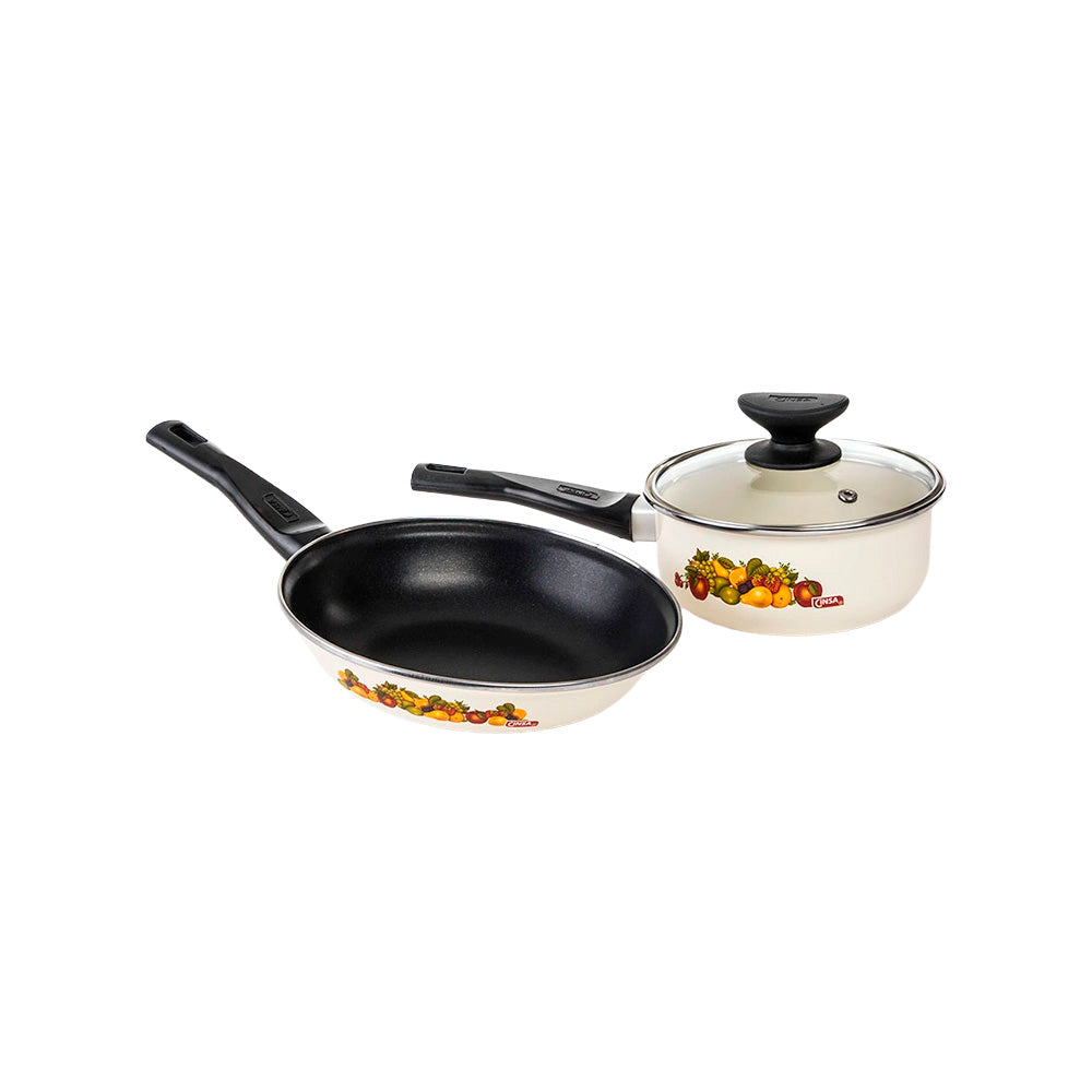 Bateria de Cocina Lisboa Crema Europea - 7 piezas - Cinsa