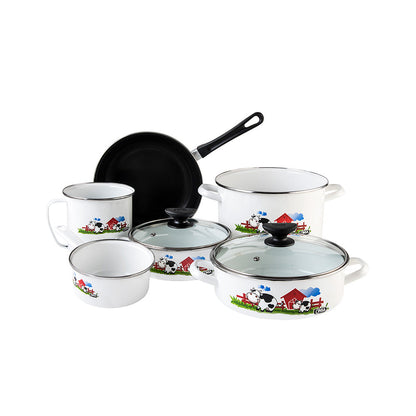 Bateria de Cocina Terranova Vaquitas - 8 piezas - CINSA