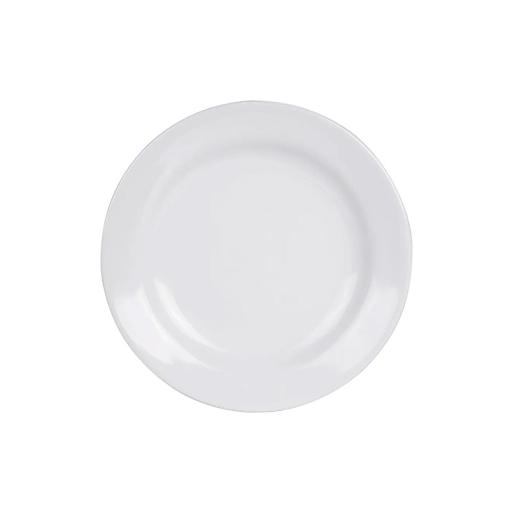Plato Trinche Polar 23cm Blanco - Anfora
