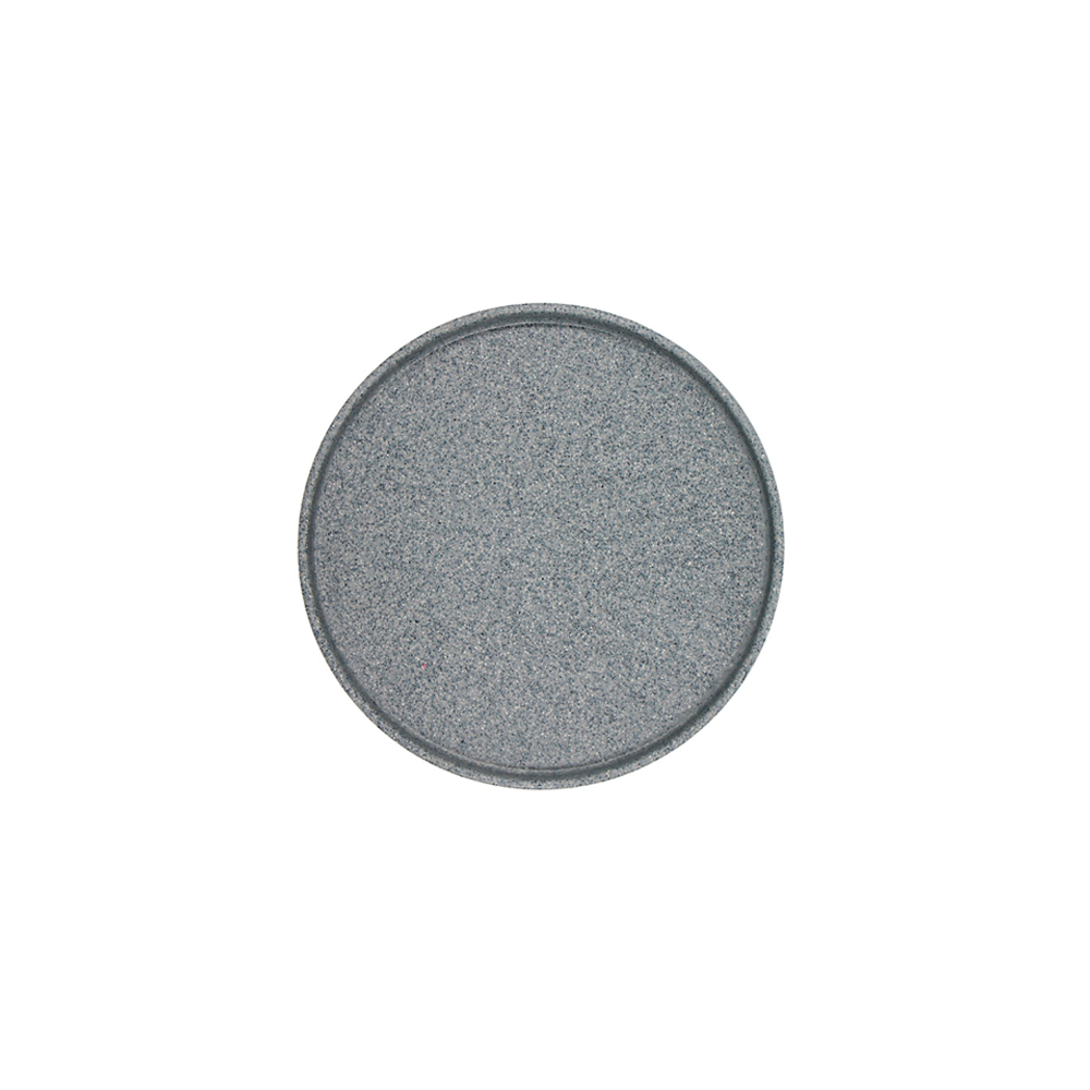 Plato Trinche Barcelona 27cm Gray Granite - Anfora