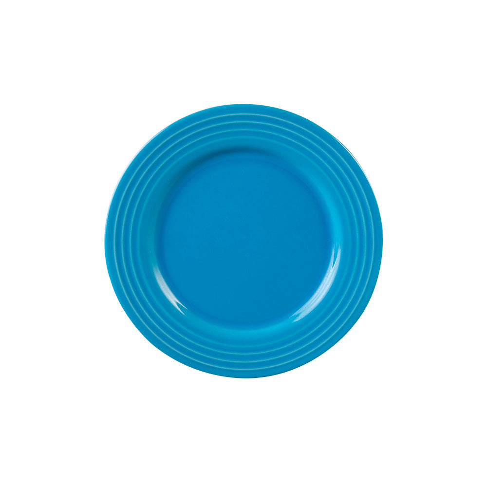 Plato Pastelero Circles Sarape 21cm Azul - Santa Anita