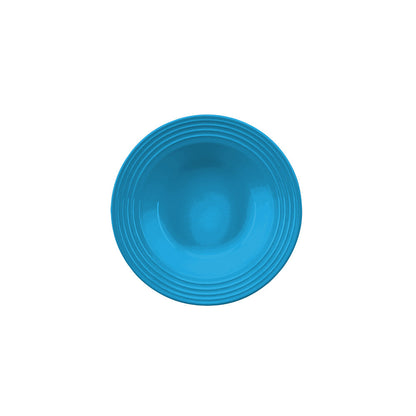 Plato Sopero Circles Sarape 400ml Azul - Santa Anita