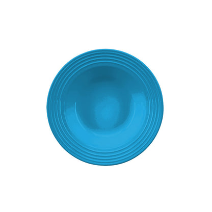 Plato Sopero Circles Sarape 400ml Azul - Santa Anita