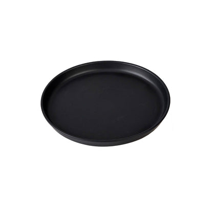 Plato Trinche Gourmet Manhattan Semi Matte 24cm Negro - Santa Anita