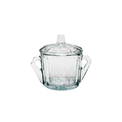 Azucarera con Tapa de Vidrio 375ml - Crisa