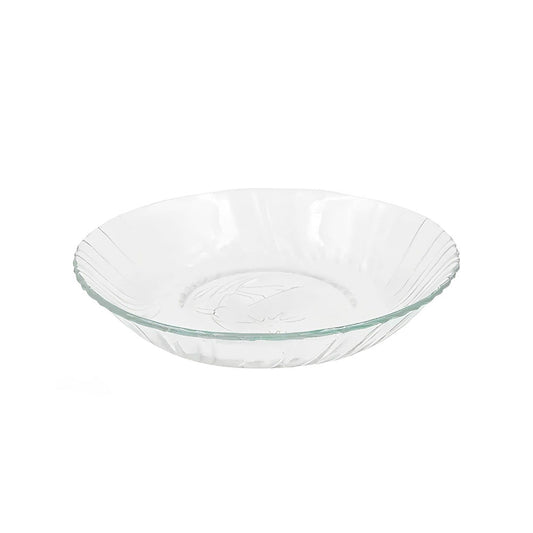 Plato Hondo Xochimilco Cristalino 19.7cm - Crisa