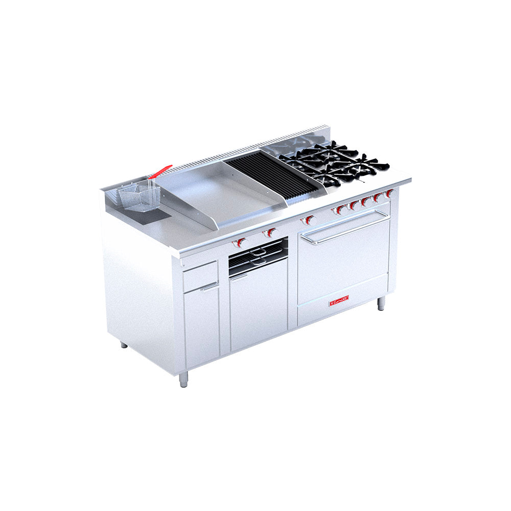 Estufa Multiple Master Premium 4 Quemadores - Coriat