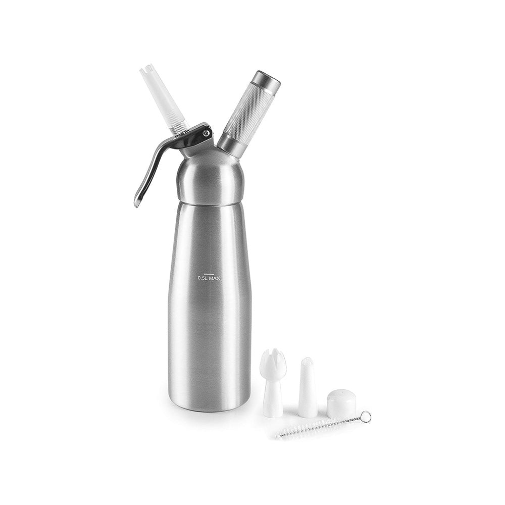 Sifon Dispensador de Nata Silver 500ml - Ibili