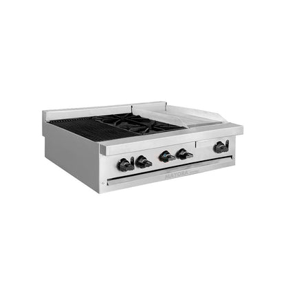 Estufa Modular Quemador Asador y Plancha - International