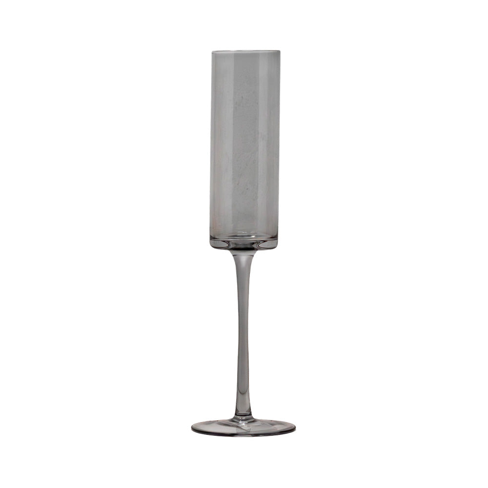 Copa Tipo Flauta Rioja Cristal 150ml Humo