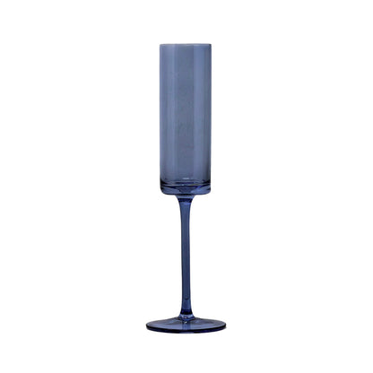Copa Tipo Flauta Rioja Cristal 150ml Azul