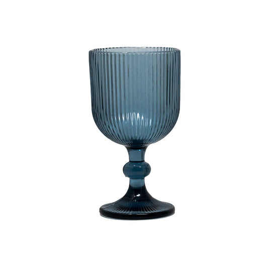 Copa de Agua Valentina 360ml Azul Estancia