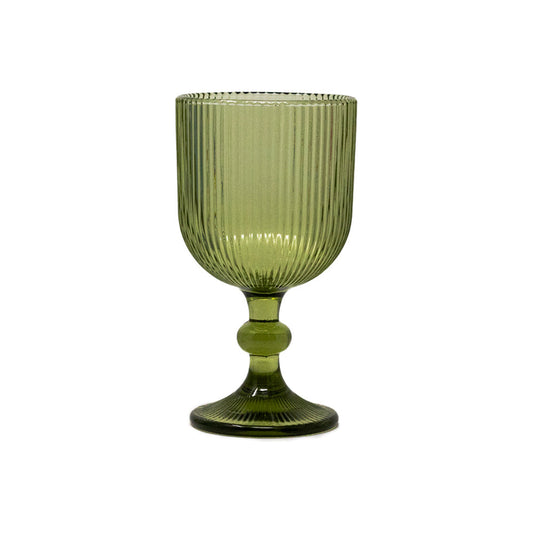 Copa de Agua Valentina 360ml Verde Olivo