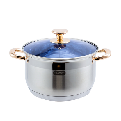 Batería de Cocina Ciconia Acero Inoxidable 12 pz Fraciel