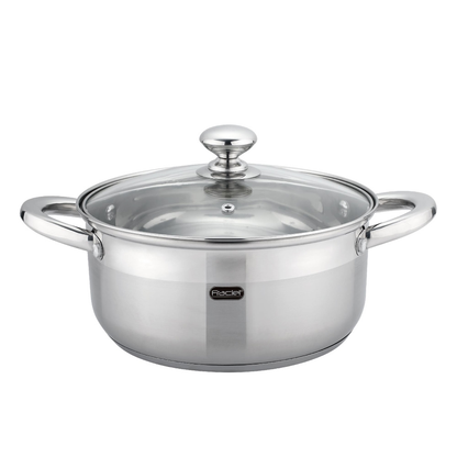 Batería de Cocina Sienna Acero Inoxidable 12 pz Fraciel