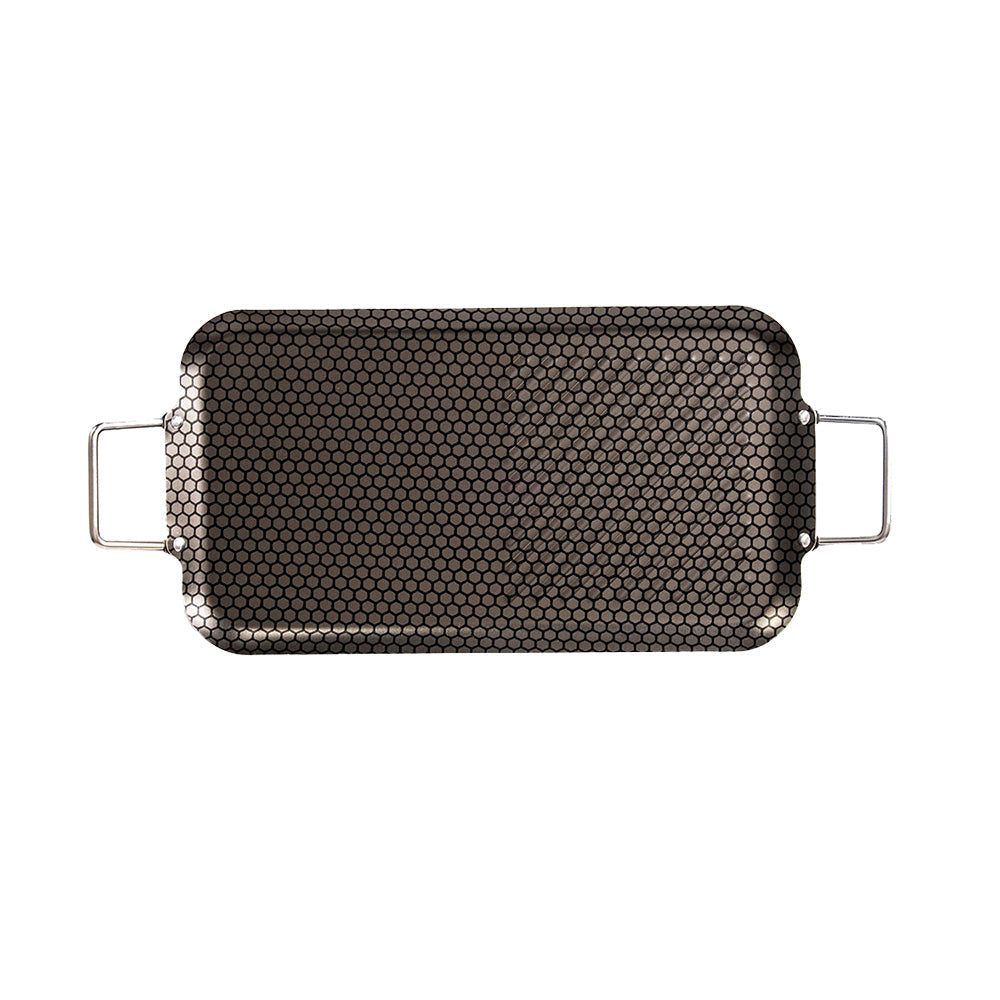 Parrilla Comal Doble Grill Antiadherente Aluminio 62cm - CINSA