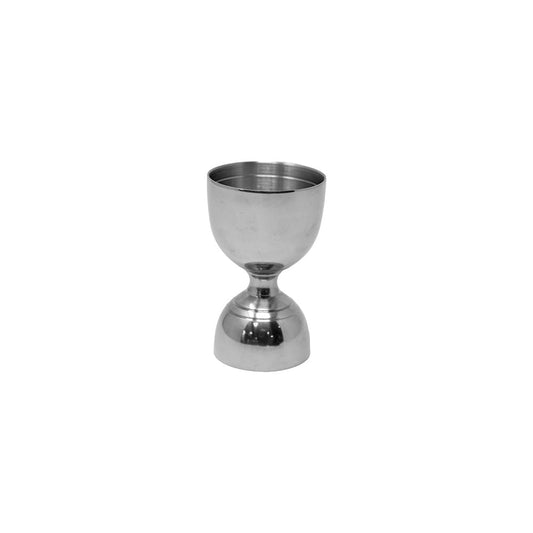 Jigger Medidor Doble Cintura Delgada 30/60ml Plata - Barware