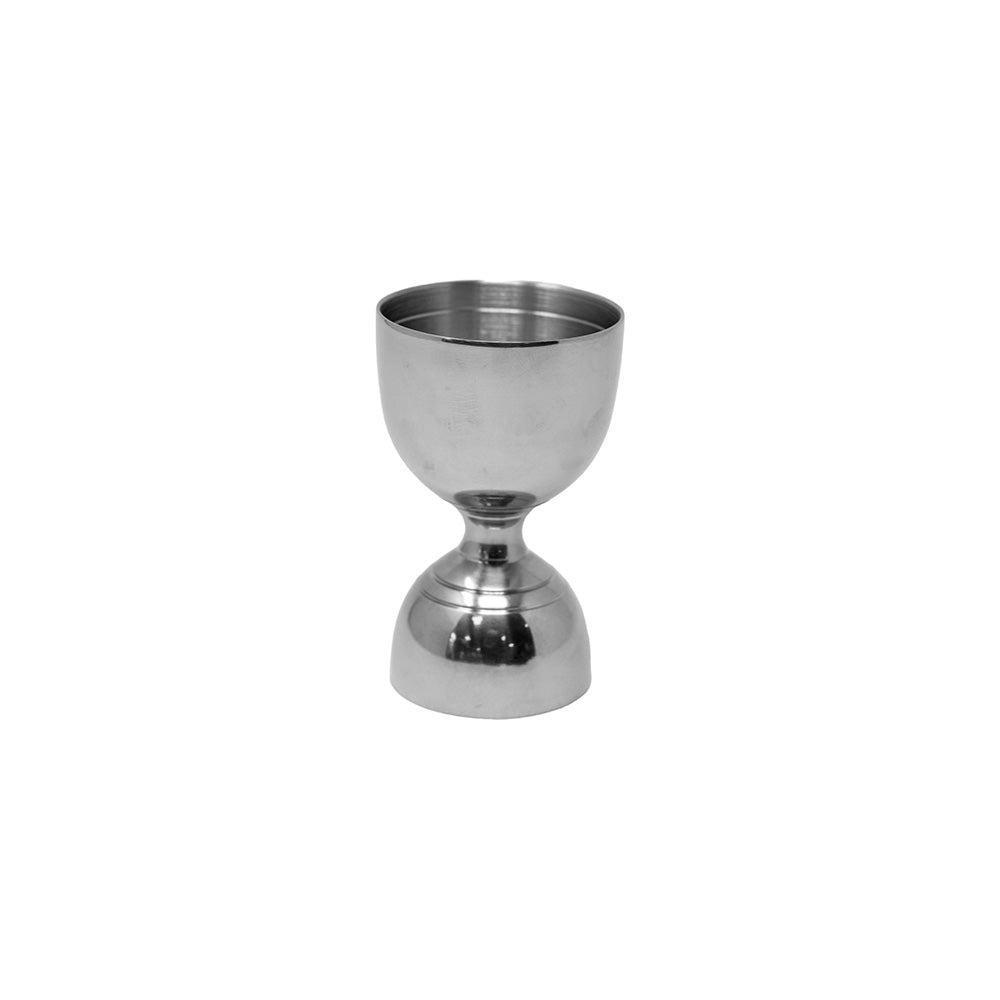 Jigger Medidor Doble Cintura Delgada 30/60ml Plata - Barware