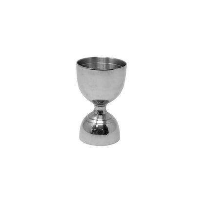 Jigger Medidor Doble Cintura Delgada 30/60ml Plata - Barware
