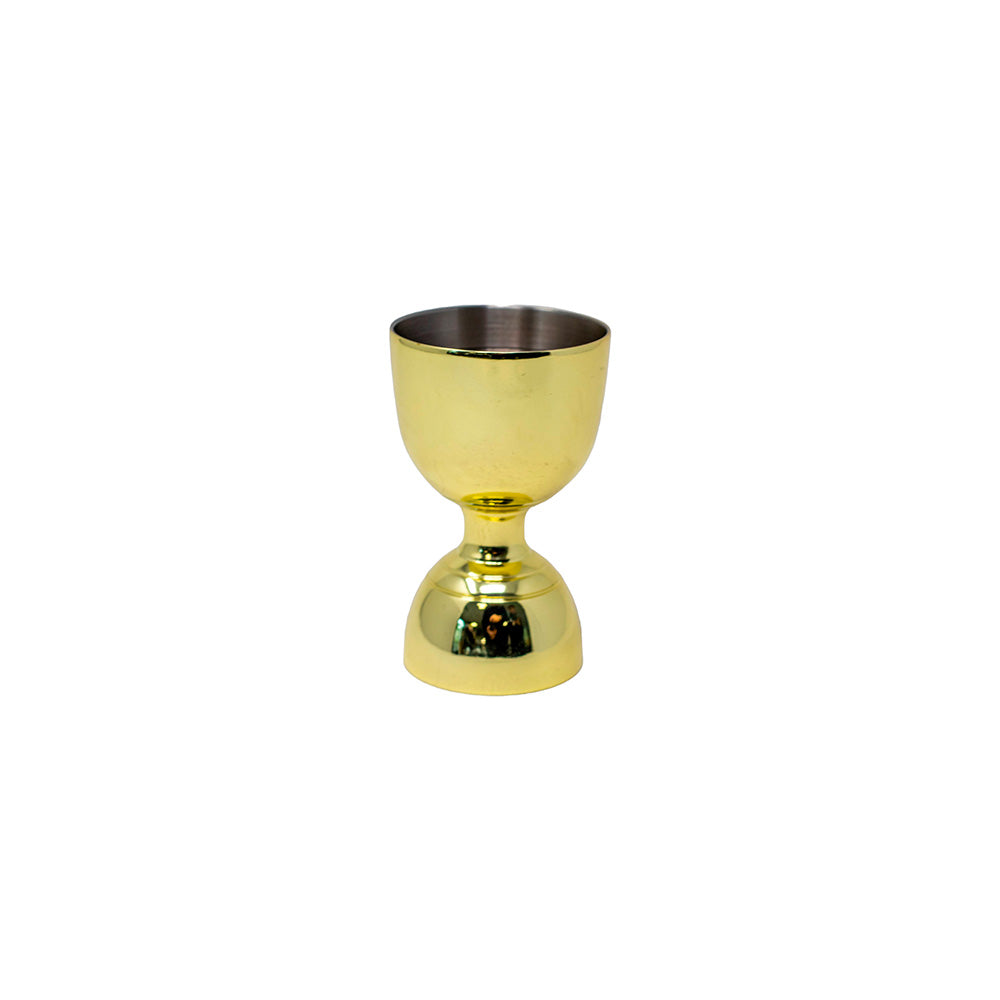 Jigger Medidor Doble Cintura Delgada 30/60ml Oro - Barware