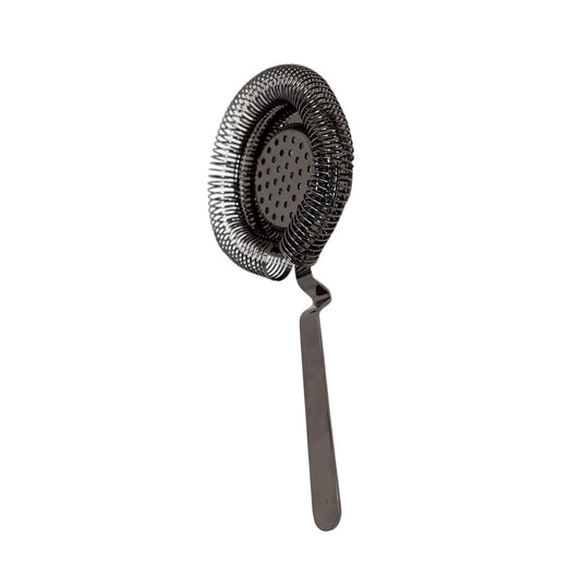 Colador Oruga Gusano de Lujo Negro - Barware