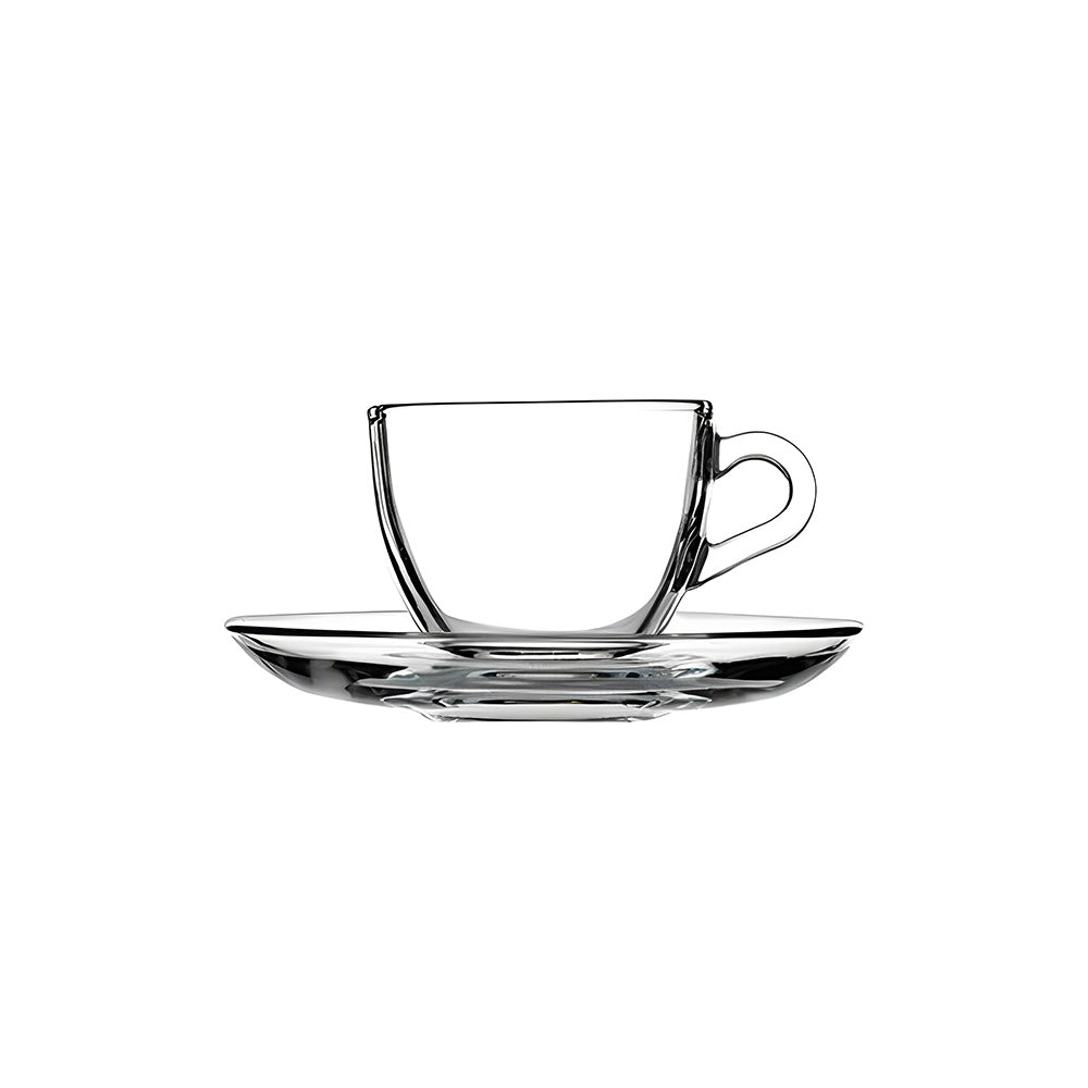 Taza con Plato 85ml - Pasabahce