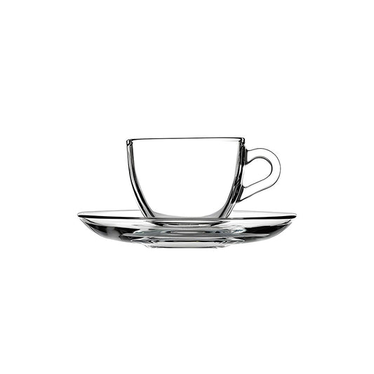 Taza con Plato 85ml - Pasabahce