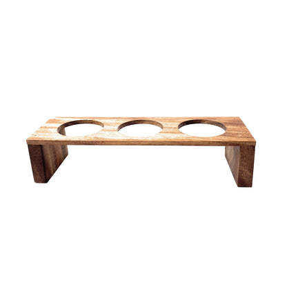 Porta ramekin de madera - Parota Natural