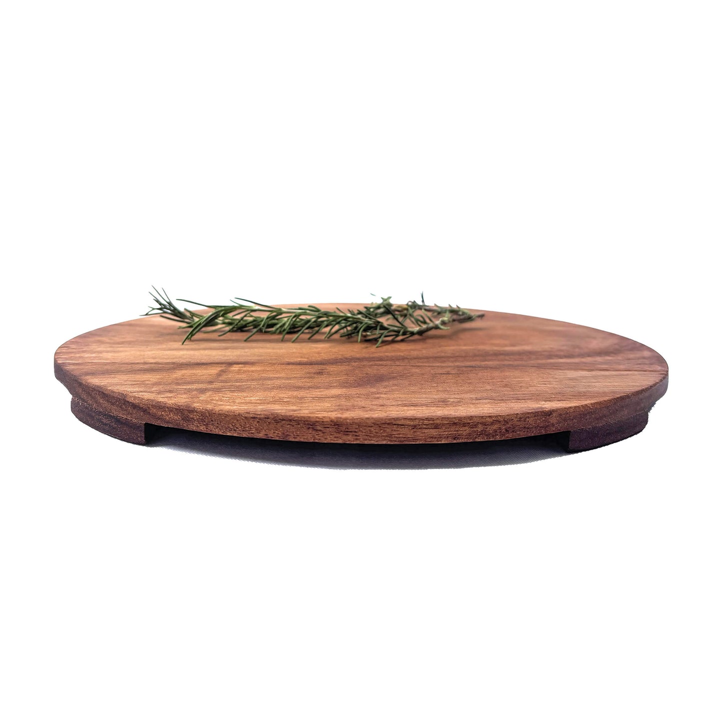Tabla Redonda de Parota Para Servir Pizza