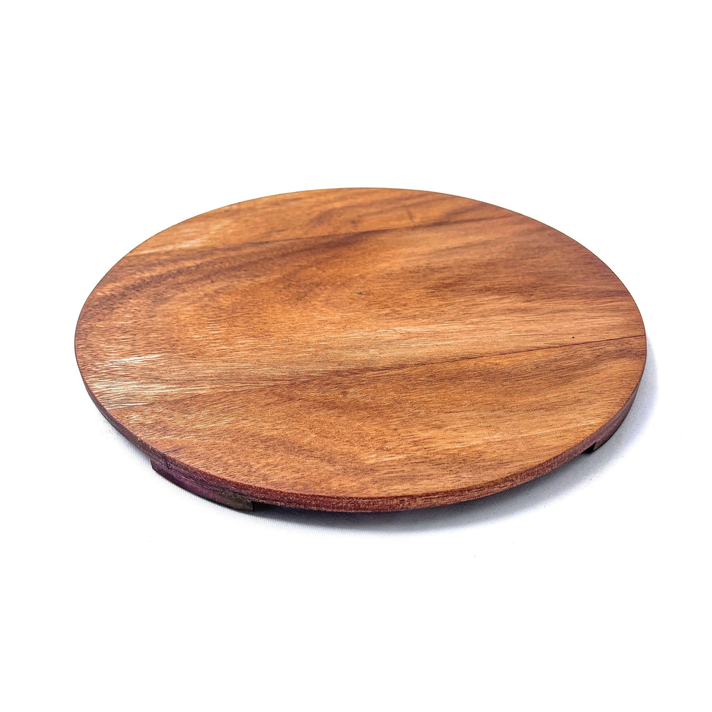 Tabla Redonda de Parota Para Servir Pizza