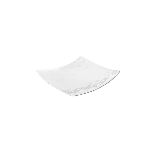 Plato Cuadrado Texturizado Diamante 24cm - Travessa