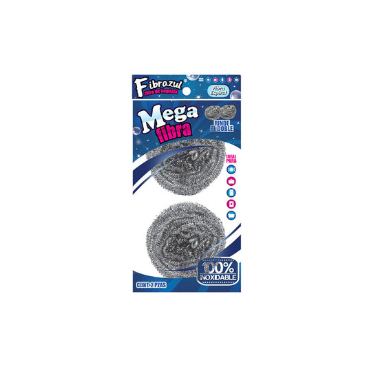 Fibra de Acero Mega - 2 piezas - Yuliana