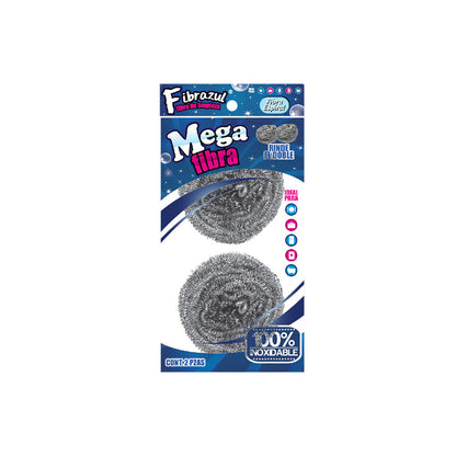 Fibra de Acero Mega - 2 piezas - Yuliana