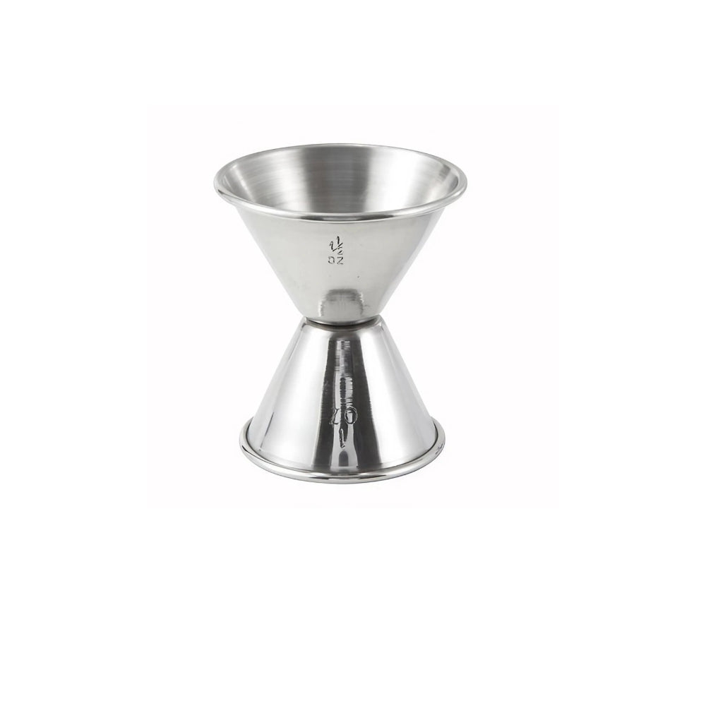 Jigger Medidor Doble 1 y 1 1/2oz Acero Inoxidable - J-4 - Winco