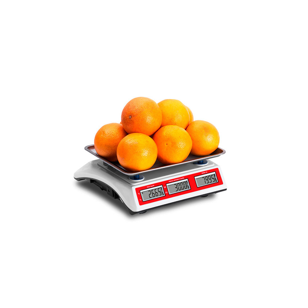 Báscula Comercial de Mostrador 30kg - VINS-30 - Rhino