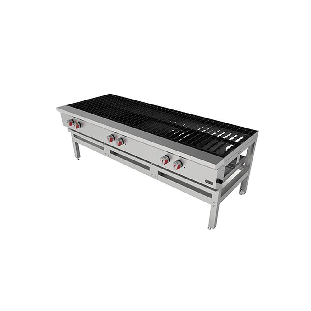 Estufa 3 Secciones 6 Quemadores Aluminizado - EG-33A - Drago