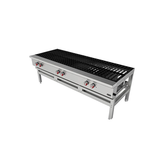 Estufa 3 Secciones 6 Quemadores Aluminizado - EG-33A - Drago